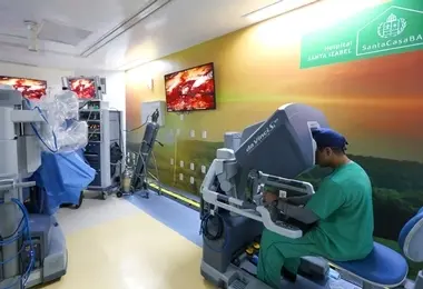 Hospital Santa Izabel comemora 2 anos do programa de cirurgia robótica