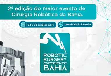 Cirurgias robóticas que asseguram tratamentos mais seguros e menos invasivos no Hospital Santa Izabel estarão no centro das discussões durante o Robotic Surgery Experience Bahia II