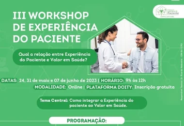 Especialistas participam do III Workshop de Experiência do Paciente do Hospital Santa Izabel
