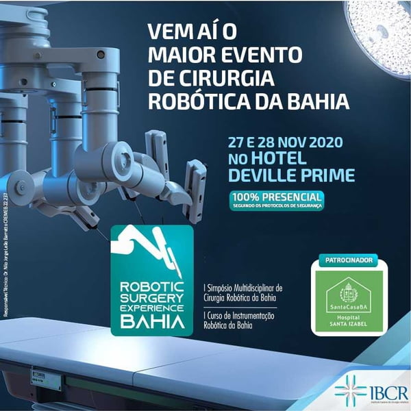 Hospital Santa Izabel participa de Simpósio de cirurgia robótica